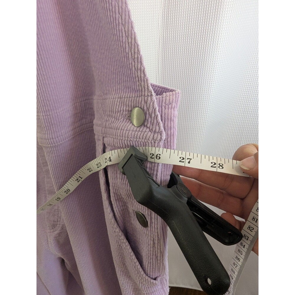 BP Pride Corduroy Short Overalls Carpenter Lavender Purple NWT Queer 3x (J15) - Picture 7 of 7